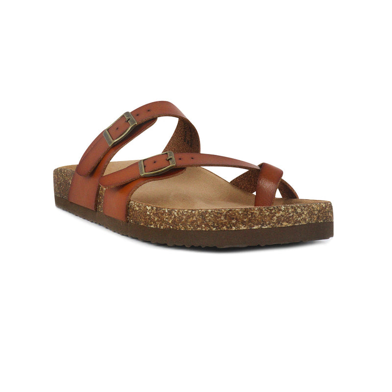 Sandalias flats Berkeley cafe para Mujer