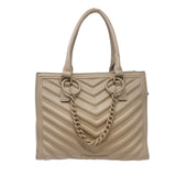 Cartera Amparo beige para mujer