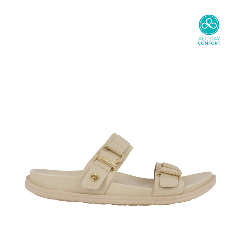 Sandalias flats Darcy blanco para Mujer