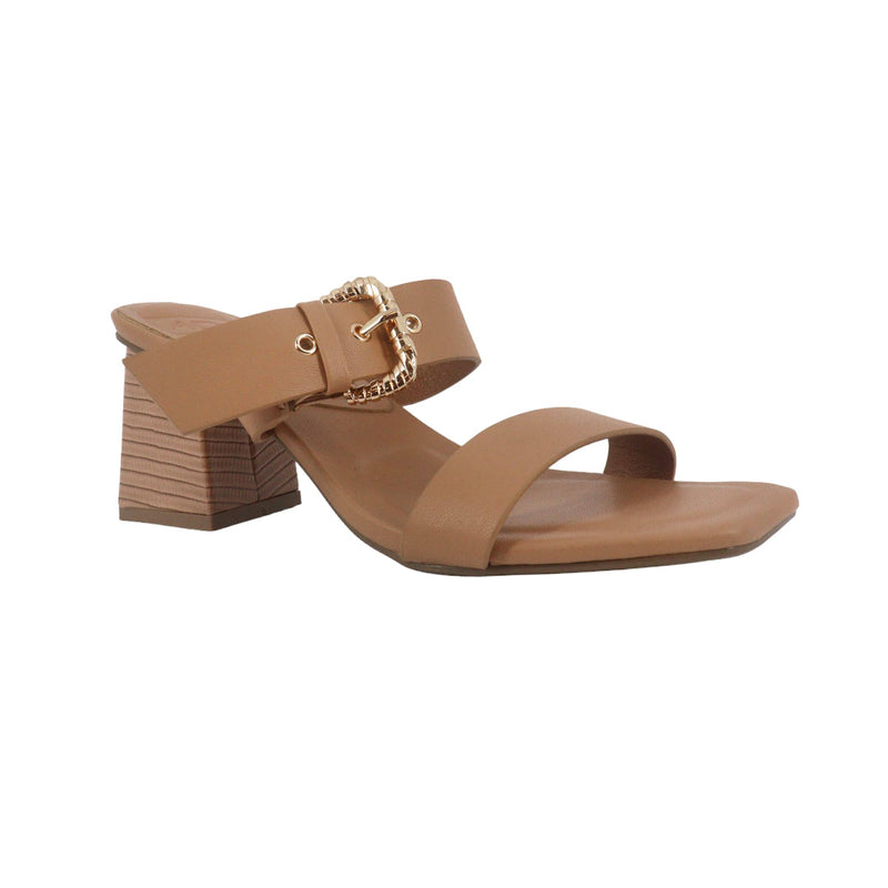 Sandalias de tacón Juno color nude