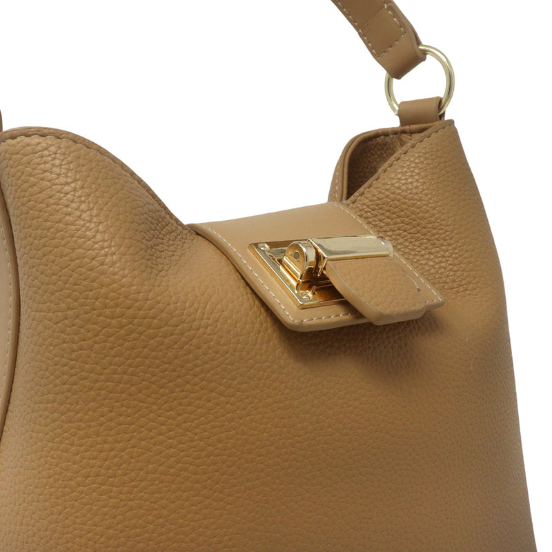 Cartera Heather color tan