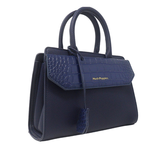 Cartera Clarissa navy para mujer