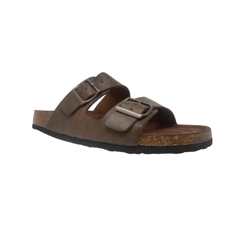 Sandalias Sancho café para hombre