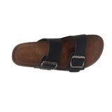 Sandalias Sancho negro para hombre