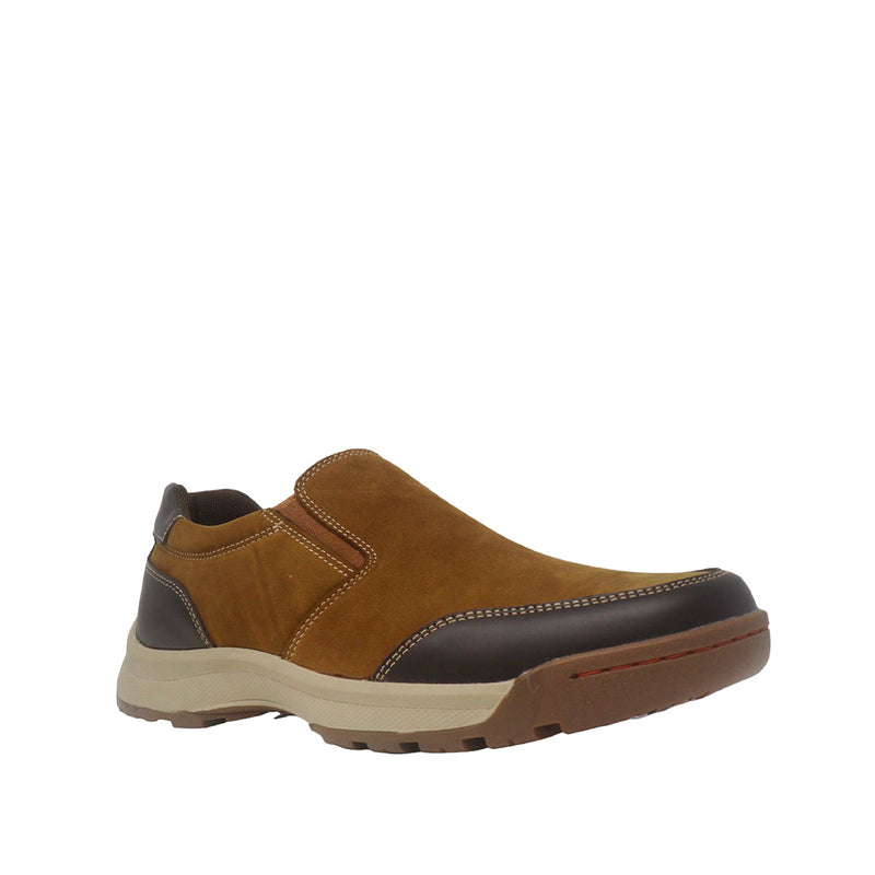 Zapatos casuales Lewis Slip On tan para hombre