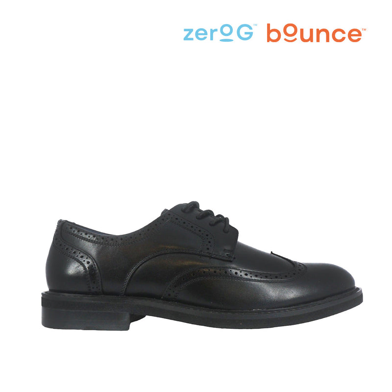 Zapatos Gali Wingtip café para hombre