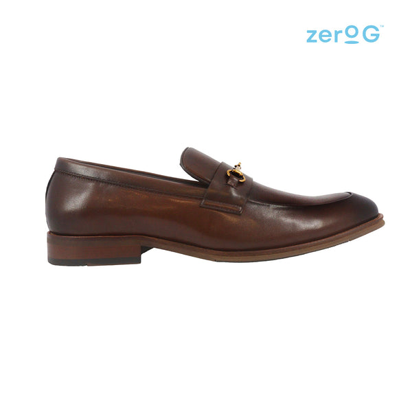 Zapatos de vestir Gerard Slip On café para hombre