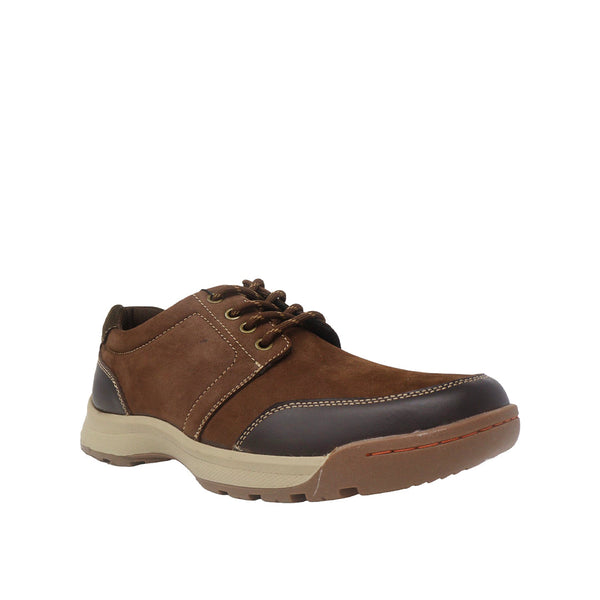 Zapatos casuales Lewis Oxford café para hombre