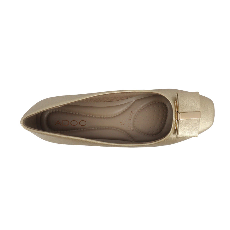 Ballerinas Anto color dorado para mujer