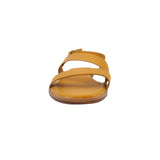 Sandalias flats Galatea color amarillo