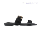 Sandalias flats Jazz color negro