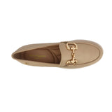 Mocasines Kensley beige para mujer