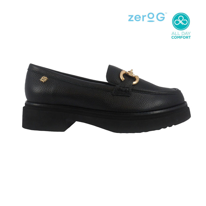 Mocasines Kensley negro para mujer