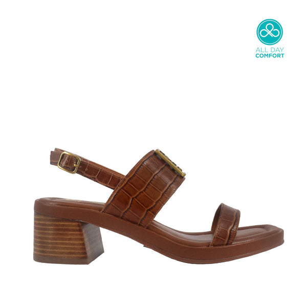 Sandalias Grisel tan para mujer