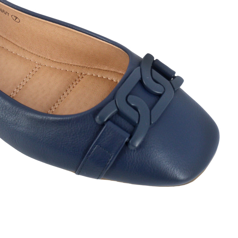 Balerinas Cloe navy para mujer