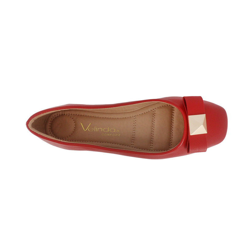 Balerinas Vanina rojo para mujer