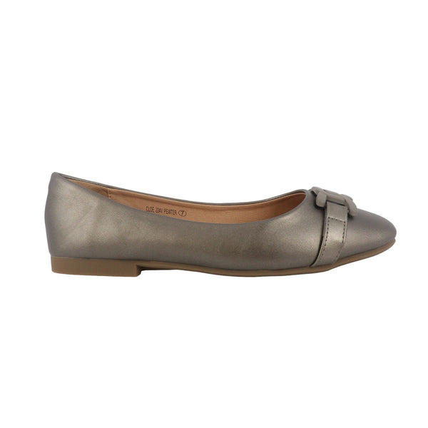 Balerinas Cloe pewter para mujer