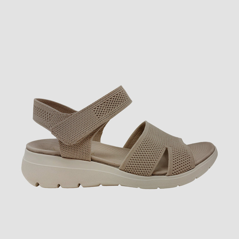 Sandalias Ivanna taupe para mujer