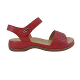 Sandalias flats Lana rojo para mujer