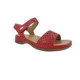 Sandalias flats Lana rojo para mujer