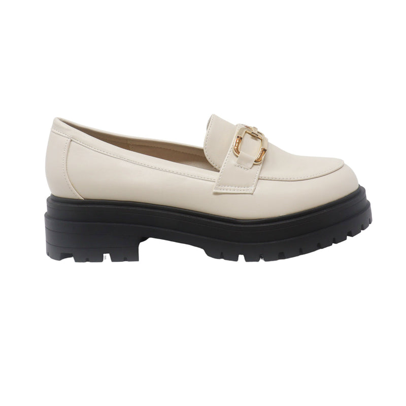 Mocasines Darlena blanco para mujer