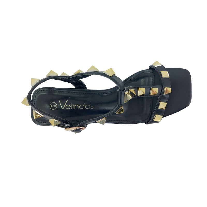 Sandalias Valentina negro para mujer