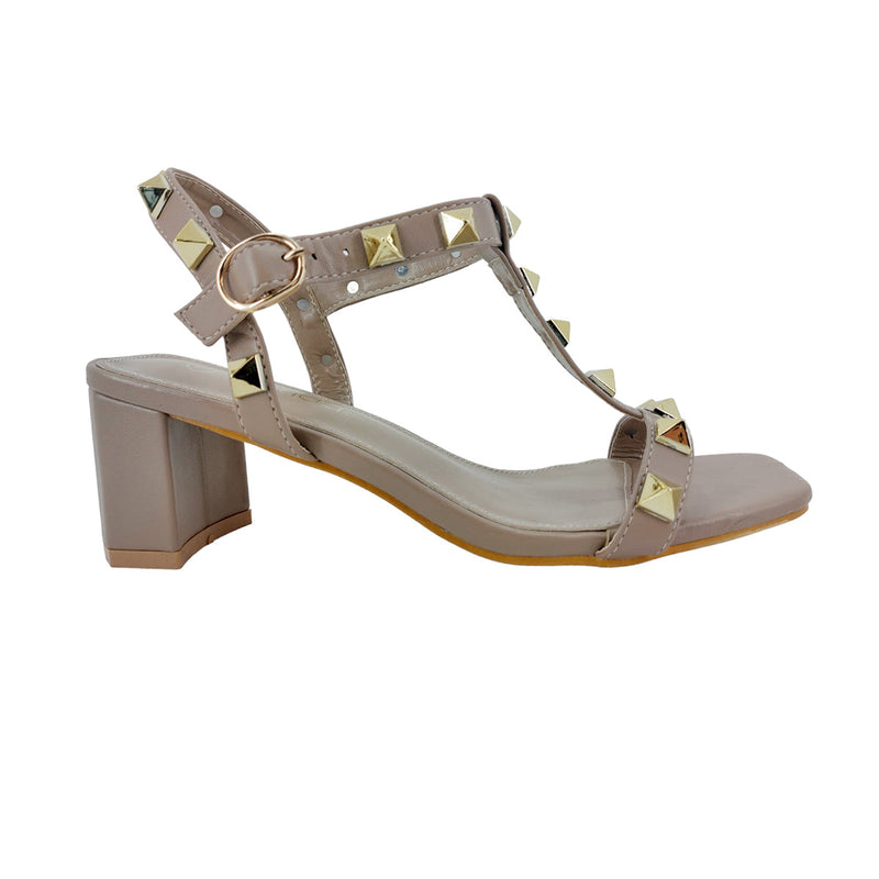 Sandalias Valentina taupe para mujer