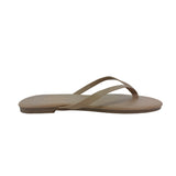 Sandalias flats Karen beige para mujer