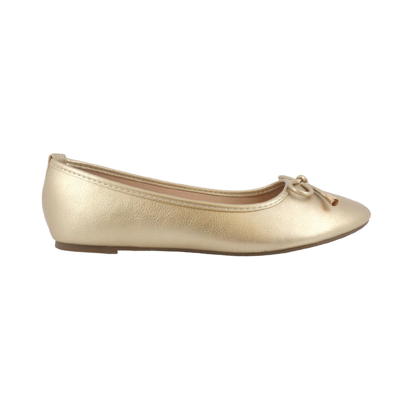 Ballerinas Katie color dorado