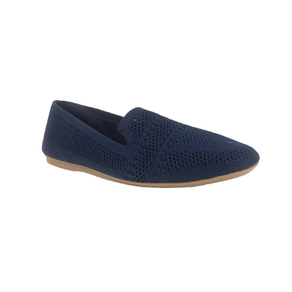 Flats Bamba color navy para mujer