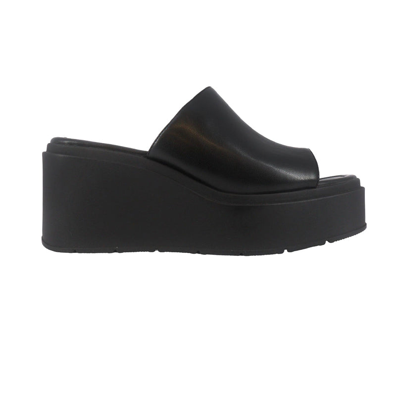 Sandalias de plataforma Wiindy color negro