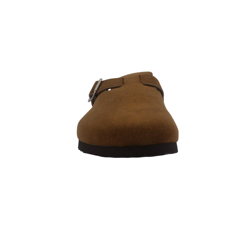 Mules Bean color cognac para mujer