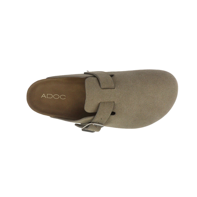 Mules Bean color taupe para mujer