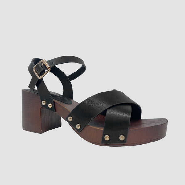 Sandalias Bibi negro para mujer