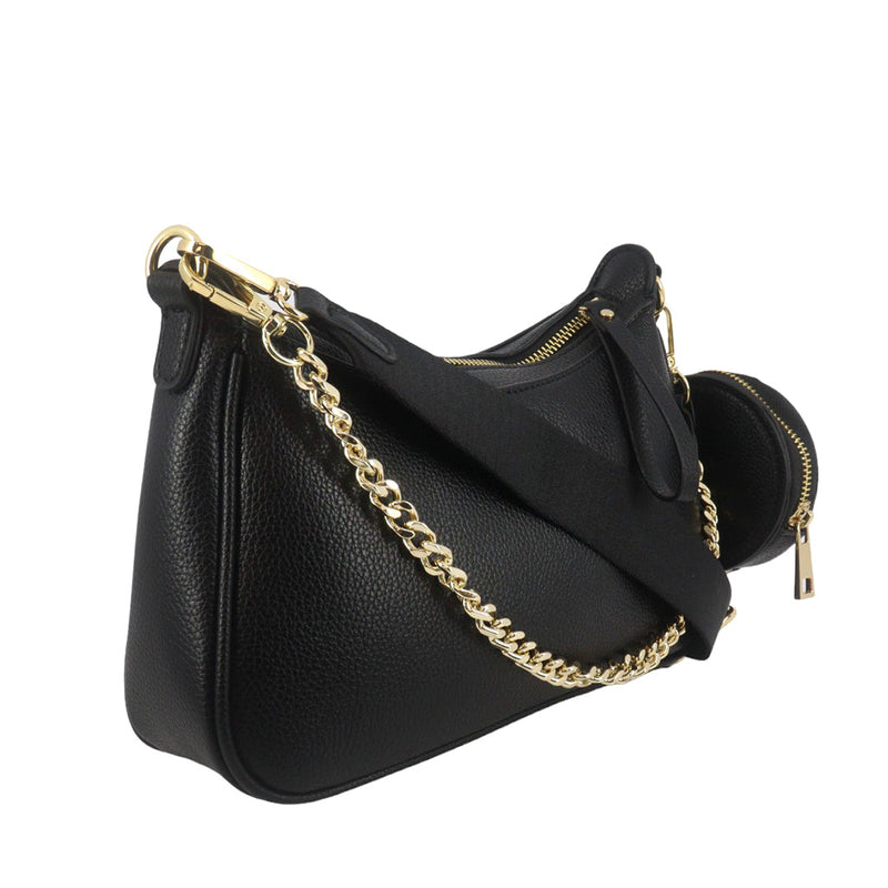 Cartera Gwen color negro