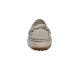 Mocasines Nelly beige para mujer