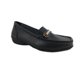 Mocasines Ena negro para mujer