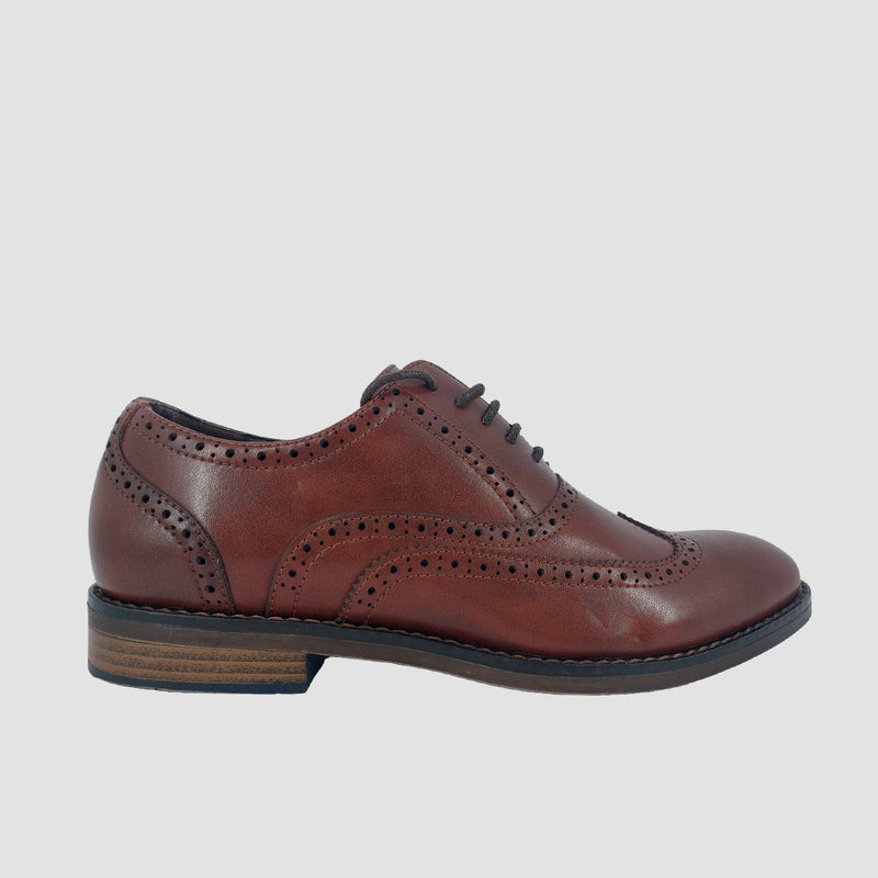 Zapatos de vestir Branwt tan para hombre