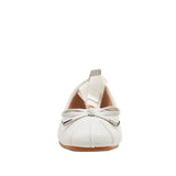 Ballerinas Noelle color blanco hueso