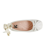 Ballerinas Noelle color blanco hueso