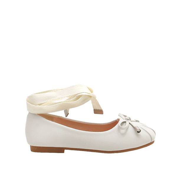 Ballerinas Noelle color blanco hueso