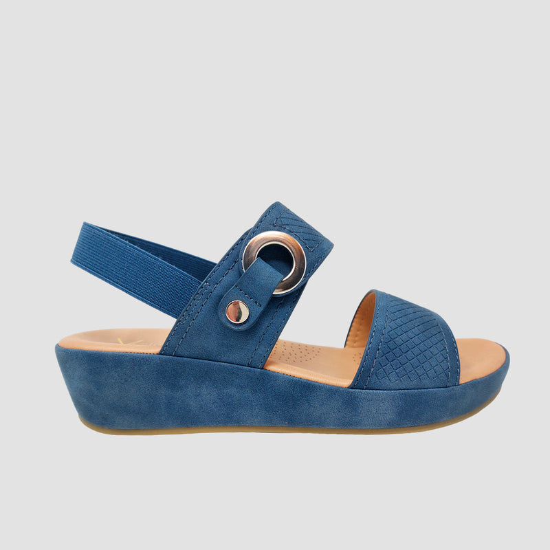 Sandalias Rome navy para mujer