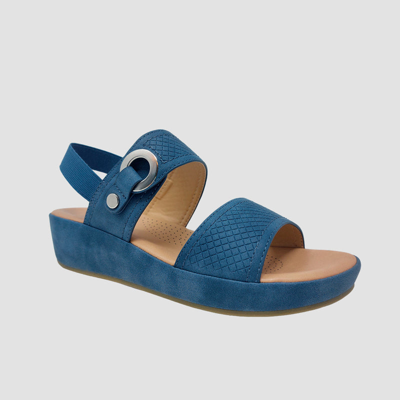 Sandalias Rome navy para mujer