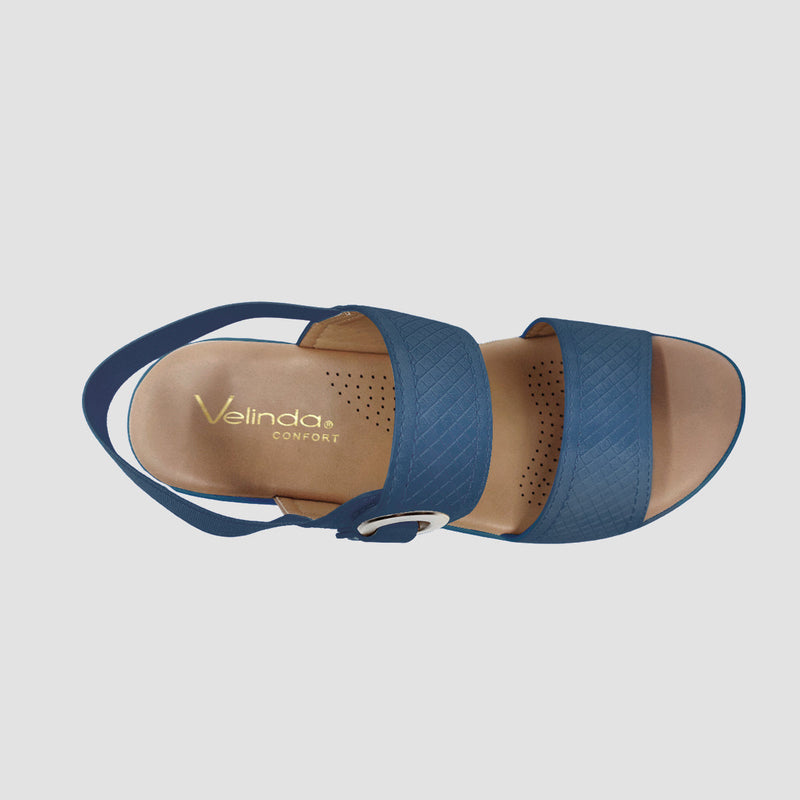 Sandalias Rome navy para mujer