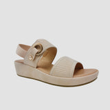 Sandalias Rome nude para mujer