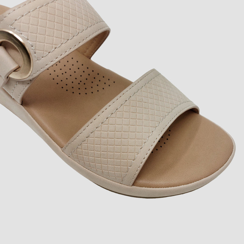 Sandalias Rome nude para mujer