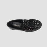 Mocasines Silvana negro para mujer