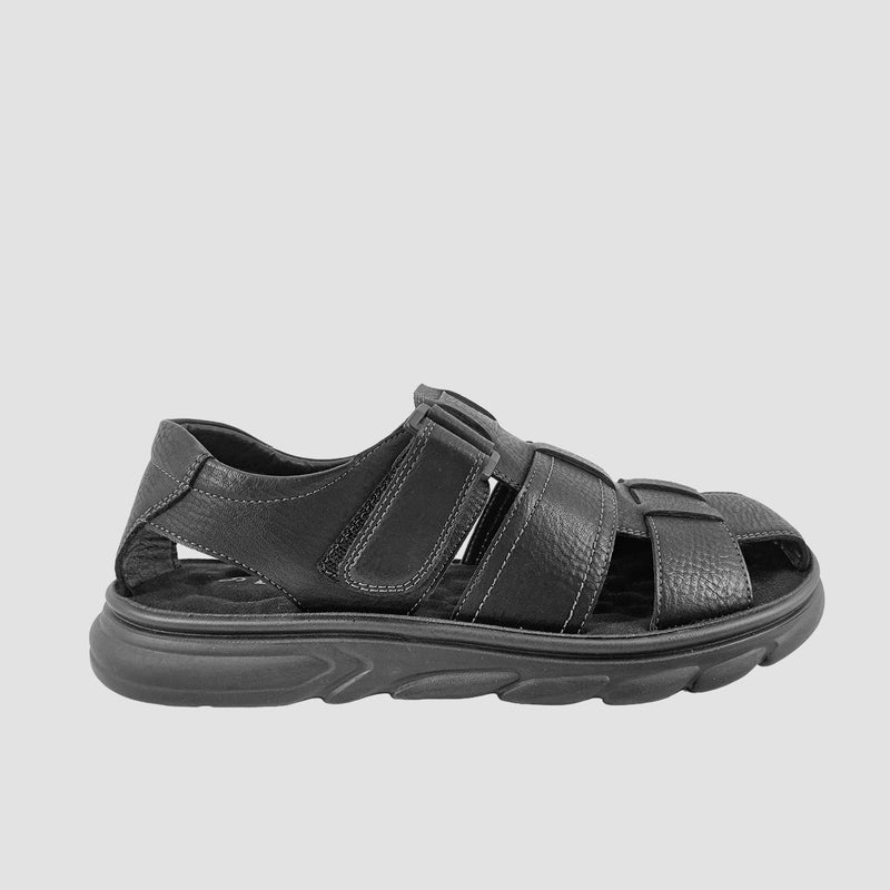 Sandalias Cancun Pesca negro para hombre