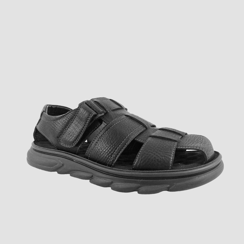 Sandalias Cancun Pesca negro para hombre