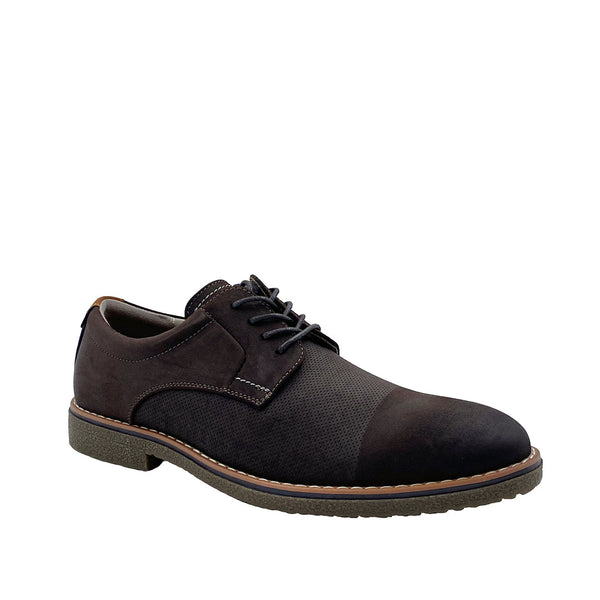 Zapatos Derby Pierce  color café